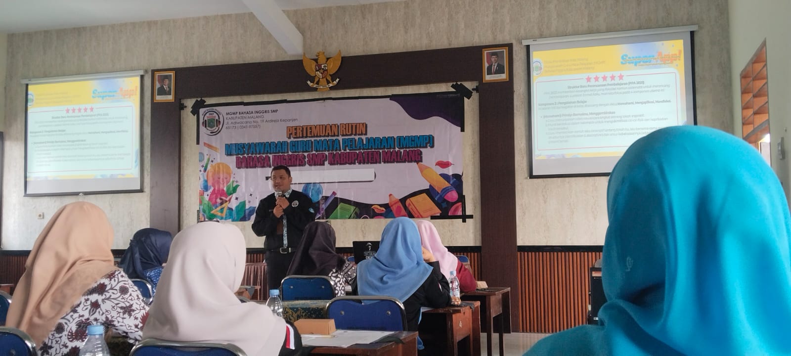 Tingkatkan Profesionalisme di Era Digital, MGMP Bahasa Inggris Kabupaten Malang Bekali Guru dengan Pemanfaatan AI